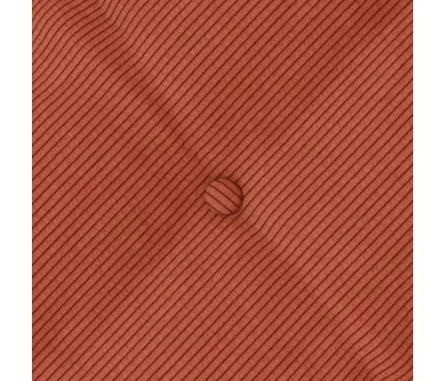 Atpakaļ Spilvens Sarkans Oranžs 120 X 50 Cm Korduroja Audums Vidaxl