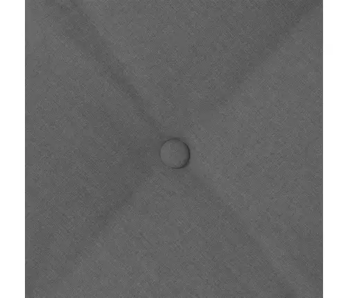 Atpakaļ Spilvens Tumši Pelēks 140 X 19 X 50 Cm Audums Vidaxl