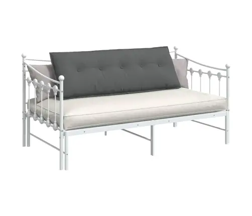 Atpakaļ Spilvens Tumši Pelēks 140 X 19 X 50 Cm Audums Vidaxl