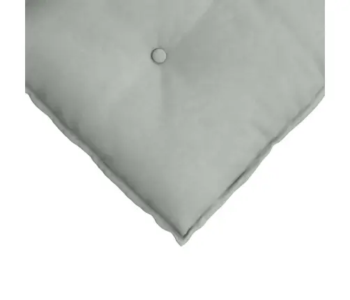 Atpakaļ Spilvens Gaiši Pelēks 140 X 50 Cm Korduroja Audums Vidaxl