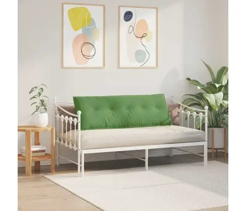 Atpakaļ Spilvens Gaiši Zaļa 140 X 50 Cm Korduroja Audums Vidaxl