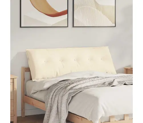 Apsaugos Pagalvė Kreminė 140 X 50 Cm Kordūrinis Audinys