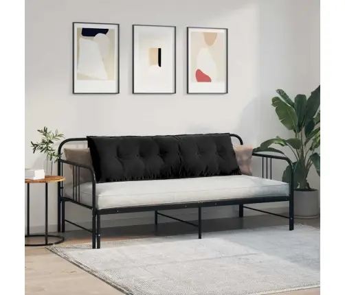 Seljatugi Padi Must 160 X 50 Cm Korter Kangas