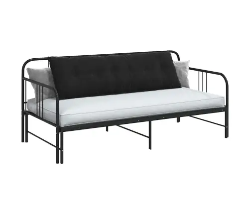 Seljatugi Padi Must 160 X 50 Cm Korter Kangas