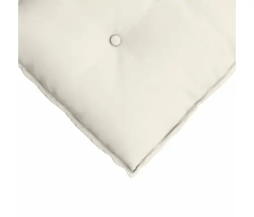 Atpakaļ Spilvens Krēmkrāsa 160 X 50 Cm Korduroja Audums Vidaxl