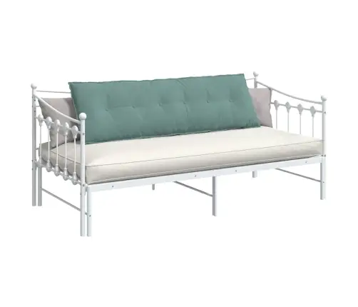 Atpakaļ Spilvens Jūras Zaļa 160 X 50 Cm Korduroja Audums Vidaxl