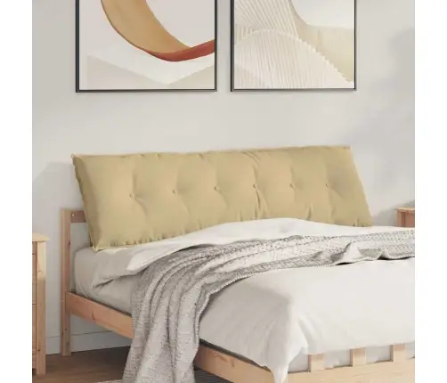 Atpakaļ Spilvens Pelēki Zaļa 160 X 50 Cm Korduroja Audums Vidaxl