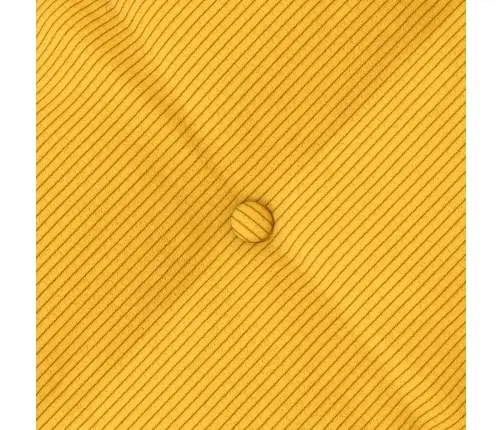 Atpakaļ Spilvens Gaiši Dzeltena 160 X 50 Cm Korduroja Audums Vidaxl