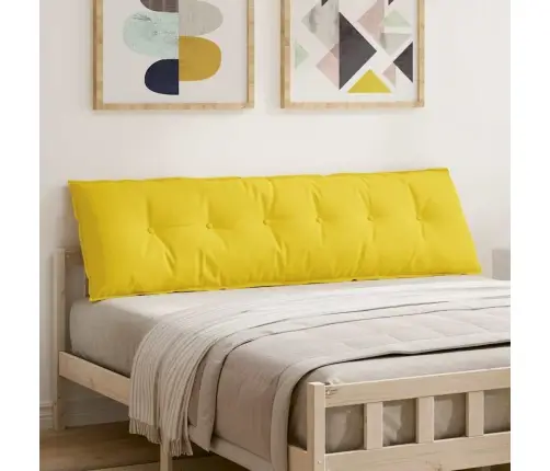 Apsaugos Pagalvė Šviesi Geltona 180 X 19 X 50 Cm Audinys