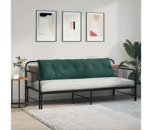 Apsaugos Pagalvė Tamsiai Žalia 180 X 50 Cm Kordūrinis Audinys