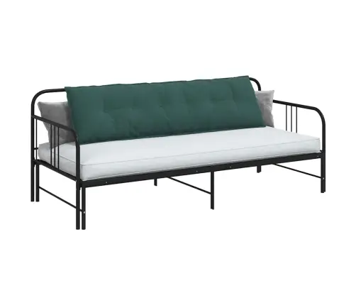 Apsaugos Pagalvė Tamsiai Žalia 180 X 50 Cm Kordūrinis Audinys