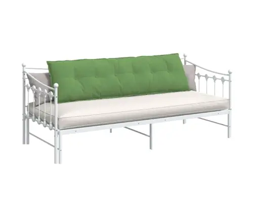 Atpakaļ Spilvens Gaiši Zaļa 180 X 50 Cm Korduroja Audums Vidaxl