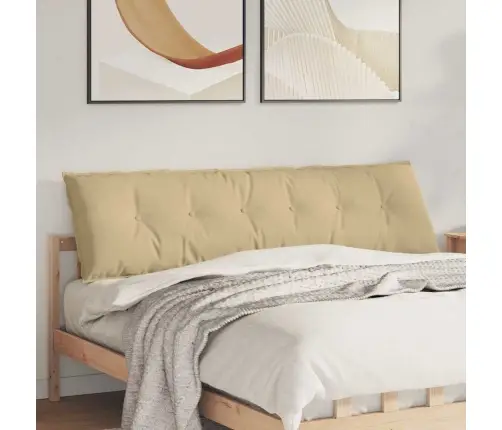 Atpakaļ Spilvens Pelēki Zaļa 180 X 50 Cm Korduroja Audums Vidaxl