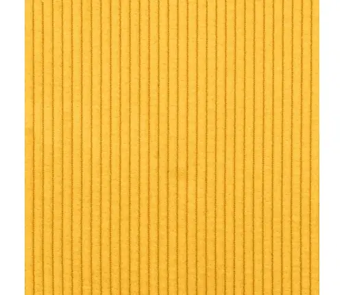 Atpakaļ Spilvens Gaiši Dzeltena 180 X 50 Cm Korduroja Audums Vidaxl