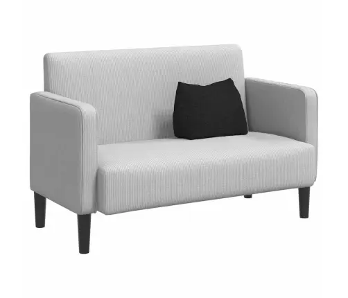 Atpakaļ Spilvens Melna 45 X 20 X 35 Cm Audums Vidaxl