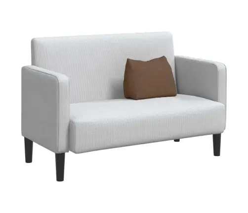 Atpakaļ Spilvens Brūna 45 X 20 X 35 Cm Audums Vidaxl