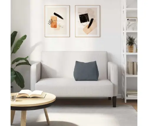 Atpakaļ Spilvens Tumši Pelēks 45 X 20 X 35 Cm Korduroja Audums Vidaxl