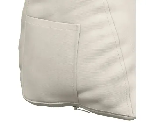 Apsaugos Pagalvė Kreminė 45 X 20 X 35 Cm Kordūrinis Audinys