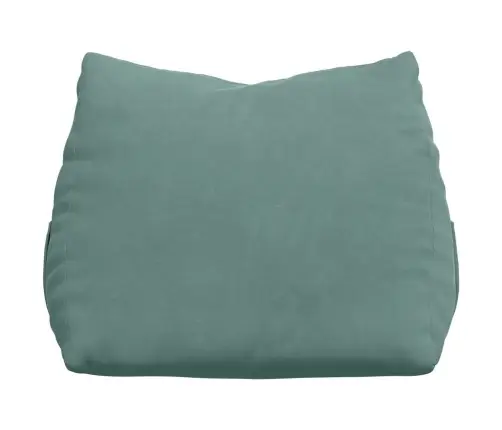 Atpakaļ Spilvens Jūras Zaļa 45 X 20 X 35 Cm Korduroja Audums Vidaxl
