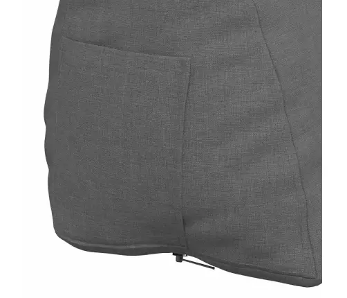 Apsaugos Pagalvė Tamsiai Pilka 60 X 20 X 50 Cm Audinys