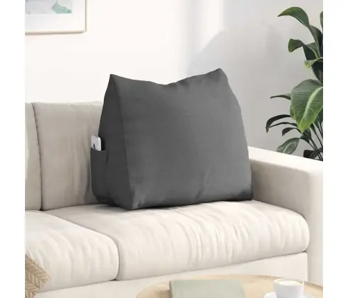 Apsaugos Pagalvė Tamsiai Pilka 60 X 20 X 50 Cm Audinys