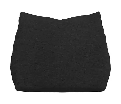 Seljatugi Padi Must 60 X 20 X 50 Cm Kangas