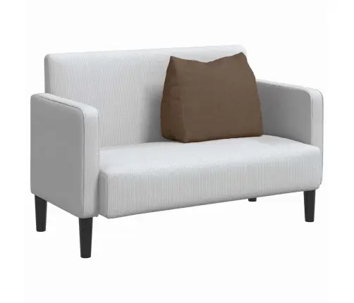 Atpakaļ Spilvens Brūna 60 X 20 X 50 Cm Audums Vidaxl