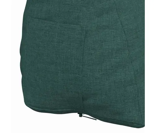 Apsaugos Pagalvė Tamsiai Žalia 60 X 20 X 50 Cm Audinys