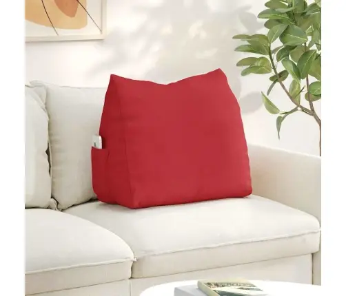 Seljatugi Padi Punane 60 X 20 X 50 Cm Kangas