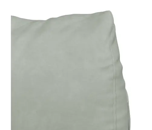 Atpakaļ Spilvens Gaiši Pelēks 60 X 20 X 50 Cm Korduroja Audums Vidaxl