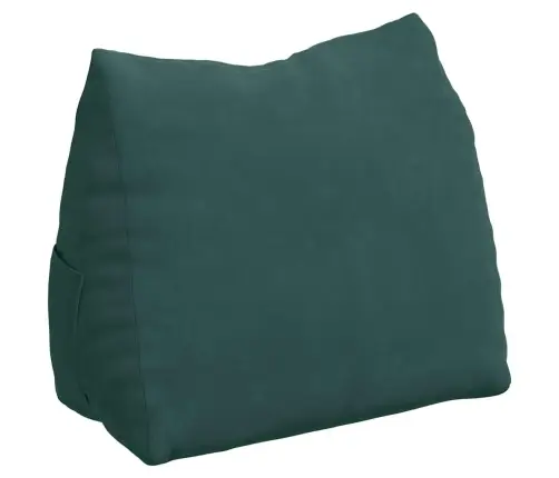 Atpakaļ Spilvens Tumši Zaļš 60 X 20 X 50 Cm Korduroja Audums Vidaxl