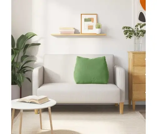 Atpakaļ Spilvens Gaiši Zaļa 60 X 20 X 50 Cm Korduroja Audums Vidaxl