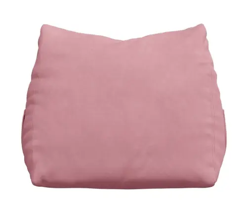 Atpakaļ Spilvens Rozā 60 X 20 X 50 Cm Korduroja Audums Vidaxl