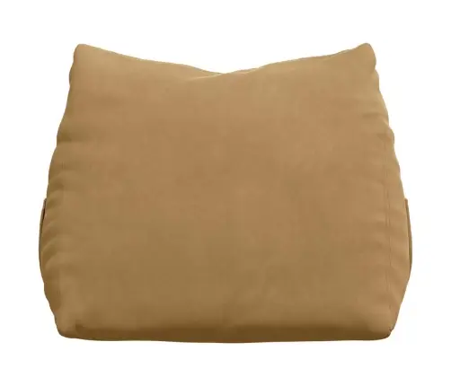 Atpakaļ Spilvens Brūna 60 X 20 X 50 Cm Korduroja Audums Vidaxl