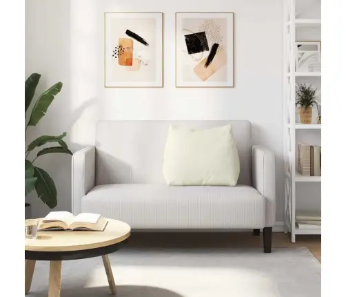 Atpakaļ Spilvens Krēmkrāsa 60 X 20 X 50 Cm Korduroja Audums Vidaxl