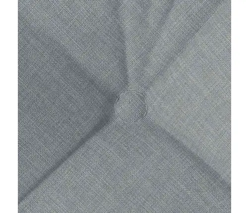 Sēdvietas Spilventiņi 4 Pcs Gaiši Pelēks 40 X 40 X 12 Cm Audums Vidaxl