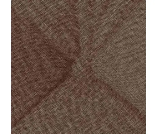 Sēdvietas Spilventiņi 4 Pcs Brūna 40 X 40 X 12 Cm Audums Vidaxl