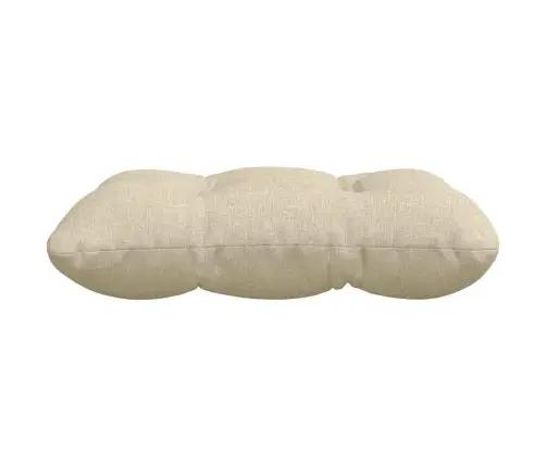 Sēdvietas Spilventiņi 4 Pcs Krēmkrāsa 40 X 40 X 12 Cm Audums Vidaxl