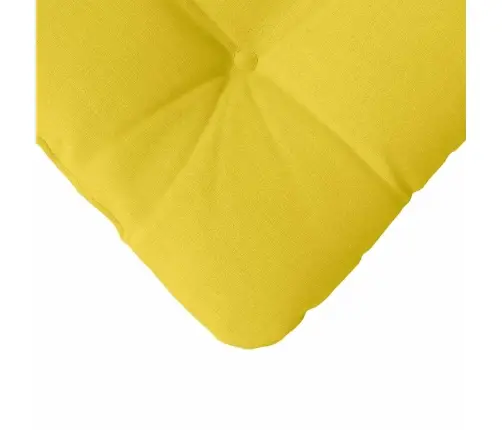 Sēdvietas Spilventiņi 4 Pcs Gaiši Dzeltena 40 X 40 X 12 Cm Vidaxl