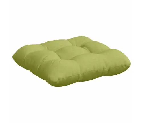 Sēdvietas Spilventiņi 4 Pcs Gaiši Zaļa 40 X 40 X 12 Cm Audums Vidaxl