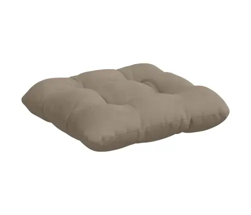 Sėdynių Pagalvėlės 4 Pcs Taupe 40 X 40 Cm Mikropluošto Audinys