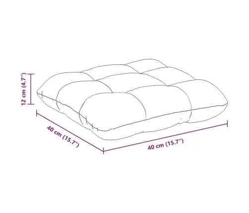 Sēdvietas Spilventiņi 4 Pcs Gaiši Pelēks 40 X 40 Cm Mikrofibra Vidaxl