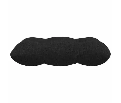 Sēdvietas Spilventiņi 4 Pcs Melna 45 X 45 X 12 Cm Audums Vidaxl