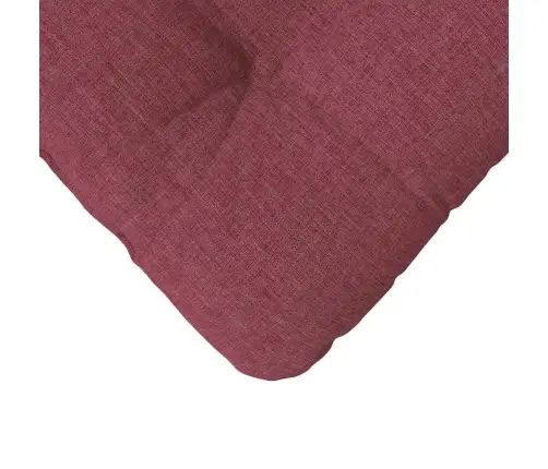 Istumispatjad 4 Pcs Veinpunane 45 X 45 X 12 Cm Kangas