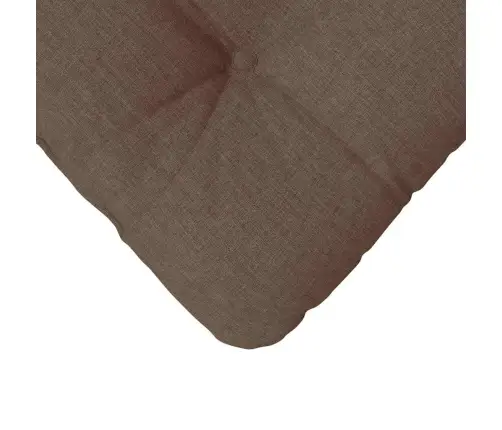 Sēdvietas Spilventiņi 4 Pcs Brūna 45 X 45 X 12 Cm Audums Vidaxl