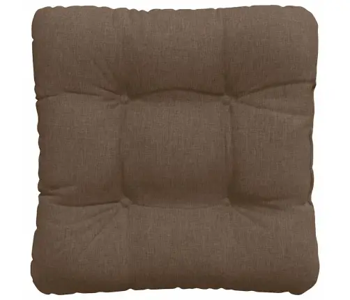 Sēdvietas Spilventiņi 4 Pcs Brūna 45 X 45 X 12 Cm Audums Vidaxl