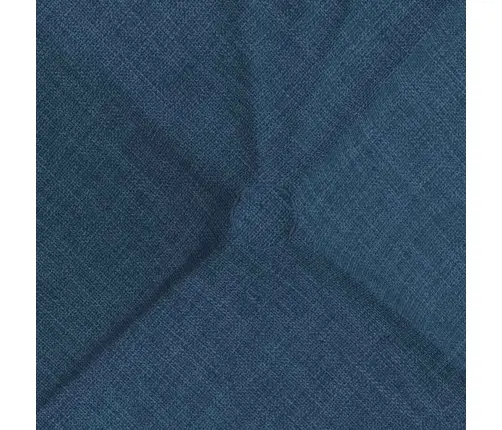 Sėdynių Pagalvėlės 4 Pcs Mėlyna 45 X 45 X 12 Cm Audinys