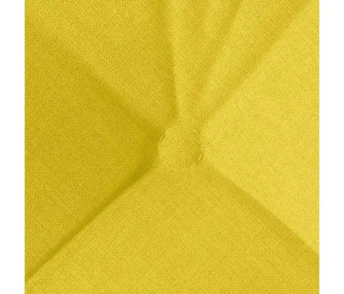 Sēdvietas Spilventiņi 4 Pcs Gaiši Dzeltena 45 X 45 X 12 Cm Vidaxl