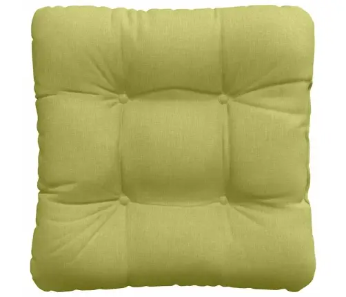 Sēdvietas Spilventiņi 4 Pcs Gaiši Zaļa 45 X 45 X 12 Cm Audums Vidaxl