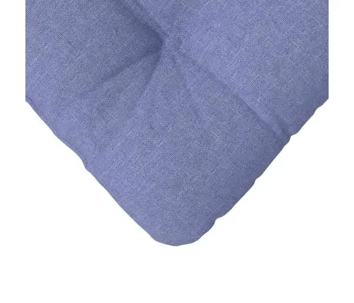 Sēdvietas Spilventiņi 4 Pcs Džinsu Zils 45 X 45 X 12 Cm Audums Vidaxl